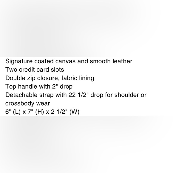 Heart Crossbody In Signature Canvas With Heart Print - Picture 5 of 5